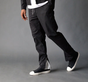 Jastillana Zip Trouser - Black Contra