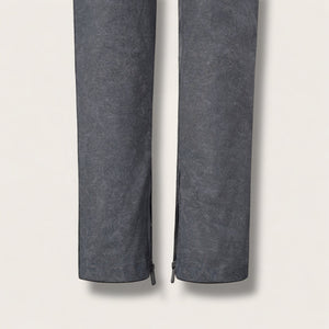 Jastillana Zip Trouser - Smoke Grey