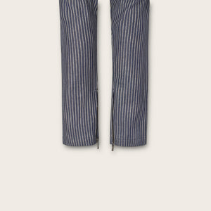 Jastillana Zip Trouser - Track Stripe Denim