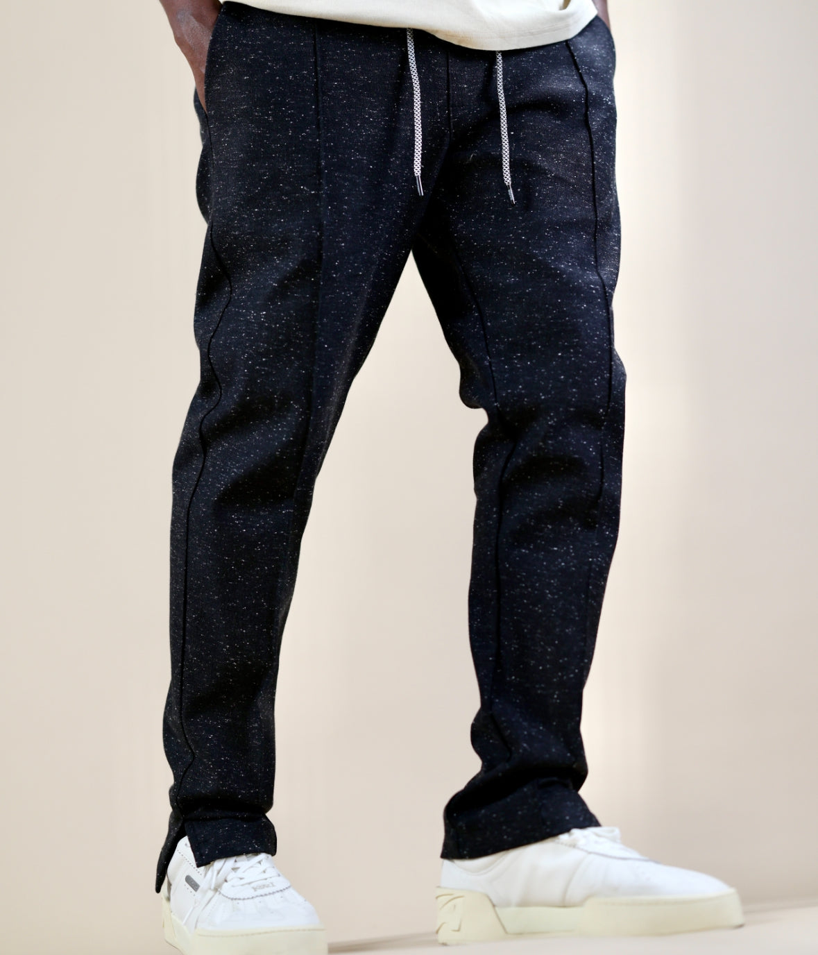 【BAON】[unisex] Wharton String Pintuck Banding Pants BAON】[unisex] Wharton String Pintuck Banding Pants (BAON
