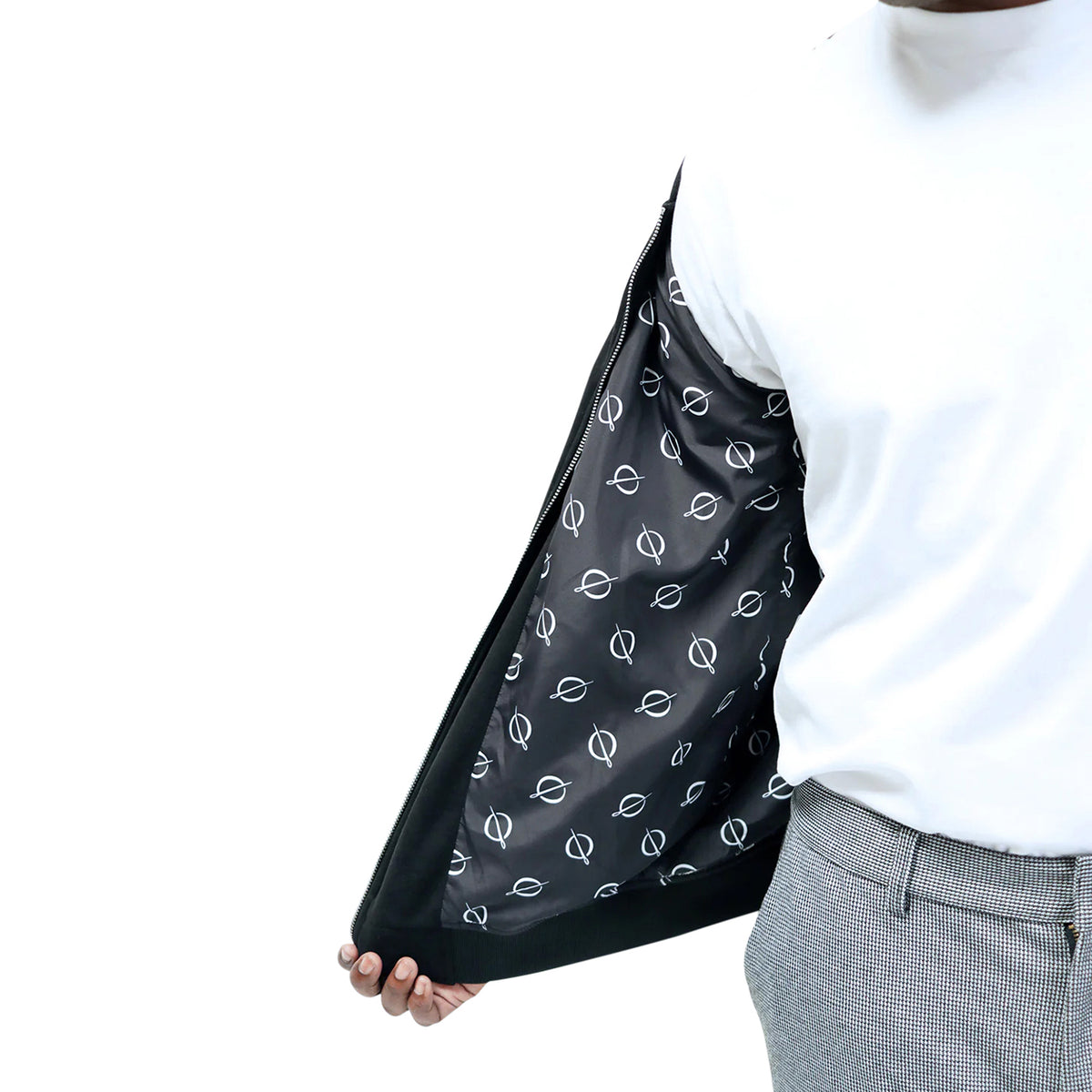 Wharton Suede Bomber