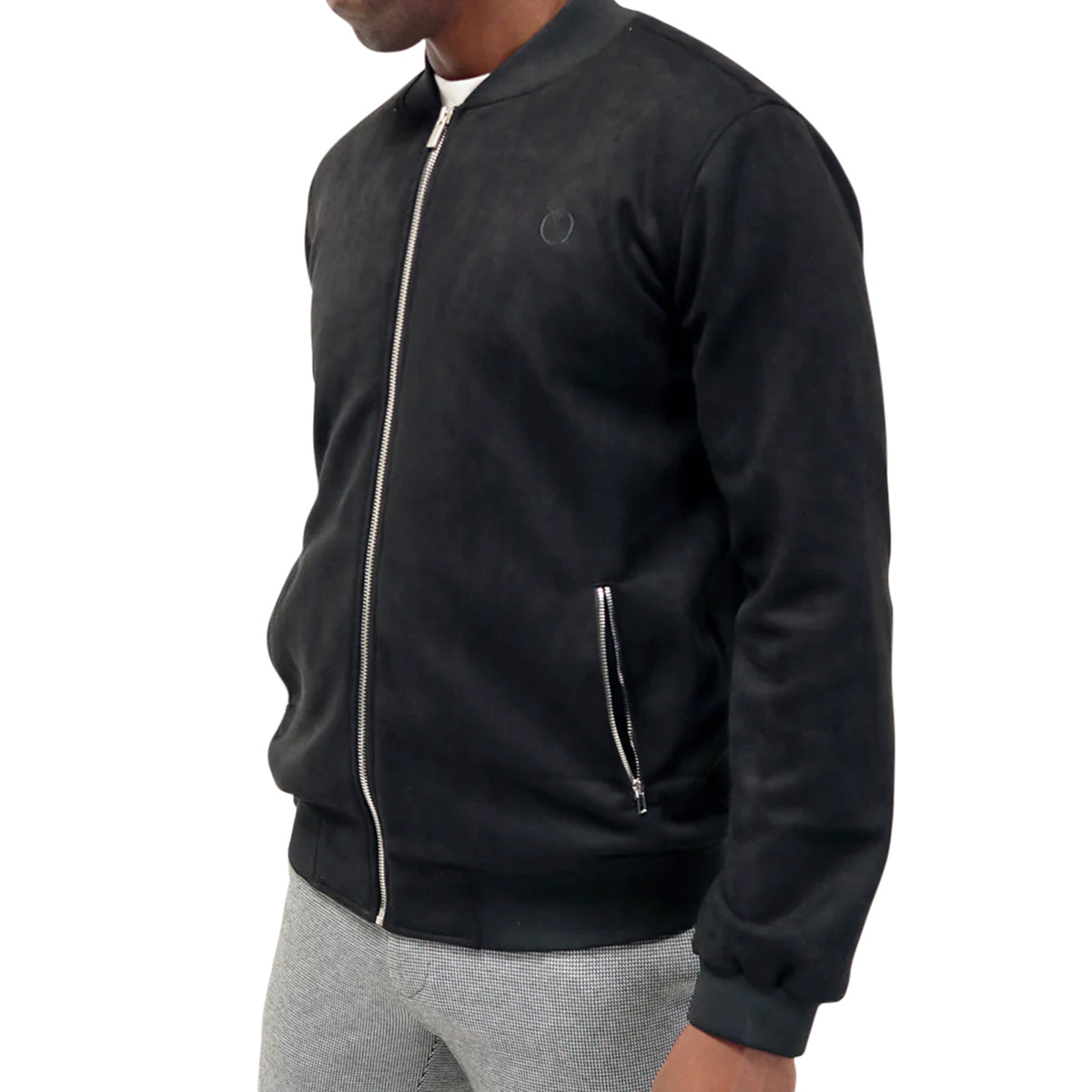 Wharton Suede Bomber