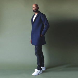 Maston Short Coat Navy