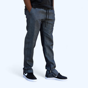Jastillana Zip Trouser - Herringbone