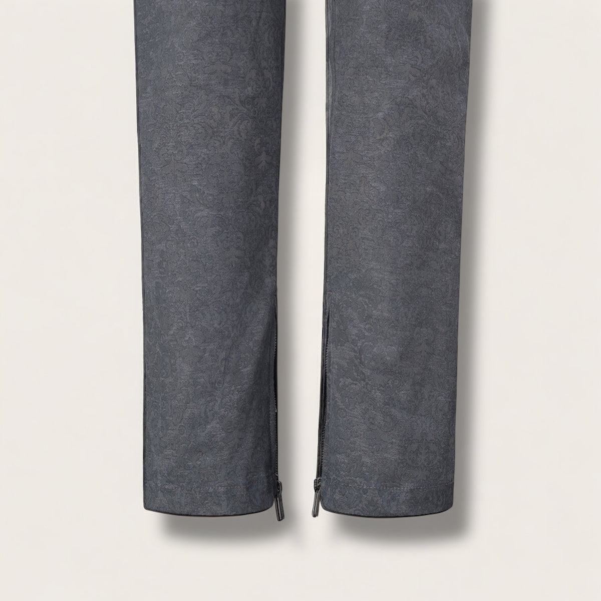 Jastillana Zip Trouser - Smoke Grey