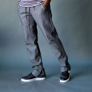 Jastillana Zip Trouser - Herringbone