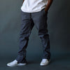 Jastillana Zip Trouser - Track Stripe Denim