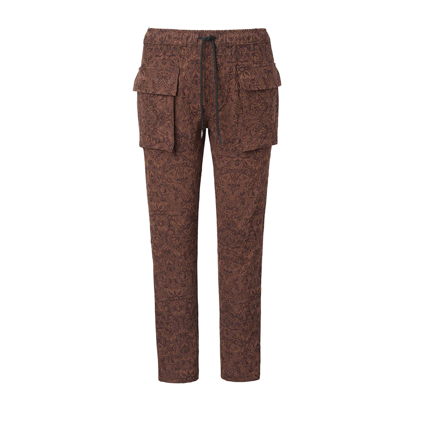 Pinn Strap Trouser Cargo - Brown Rose