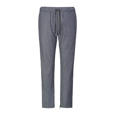 Jastillana Zip Trouser - Track Stripe Denim