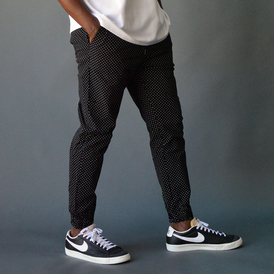 Pinn Trouser in Polka Dot